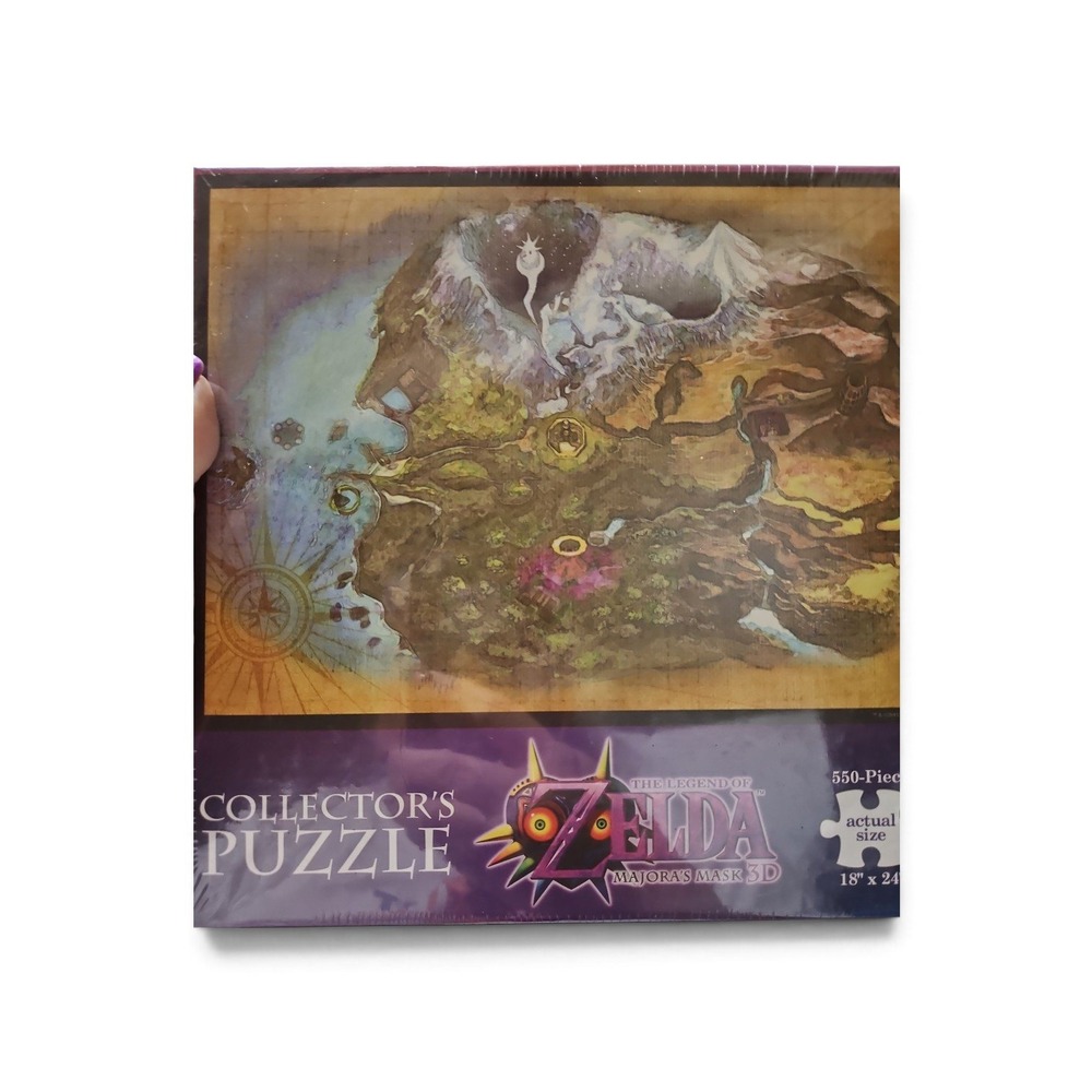 Legend of Zelda Majora's Mask 3D Map of Termina 550 Piece Puzzle NEW 0400